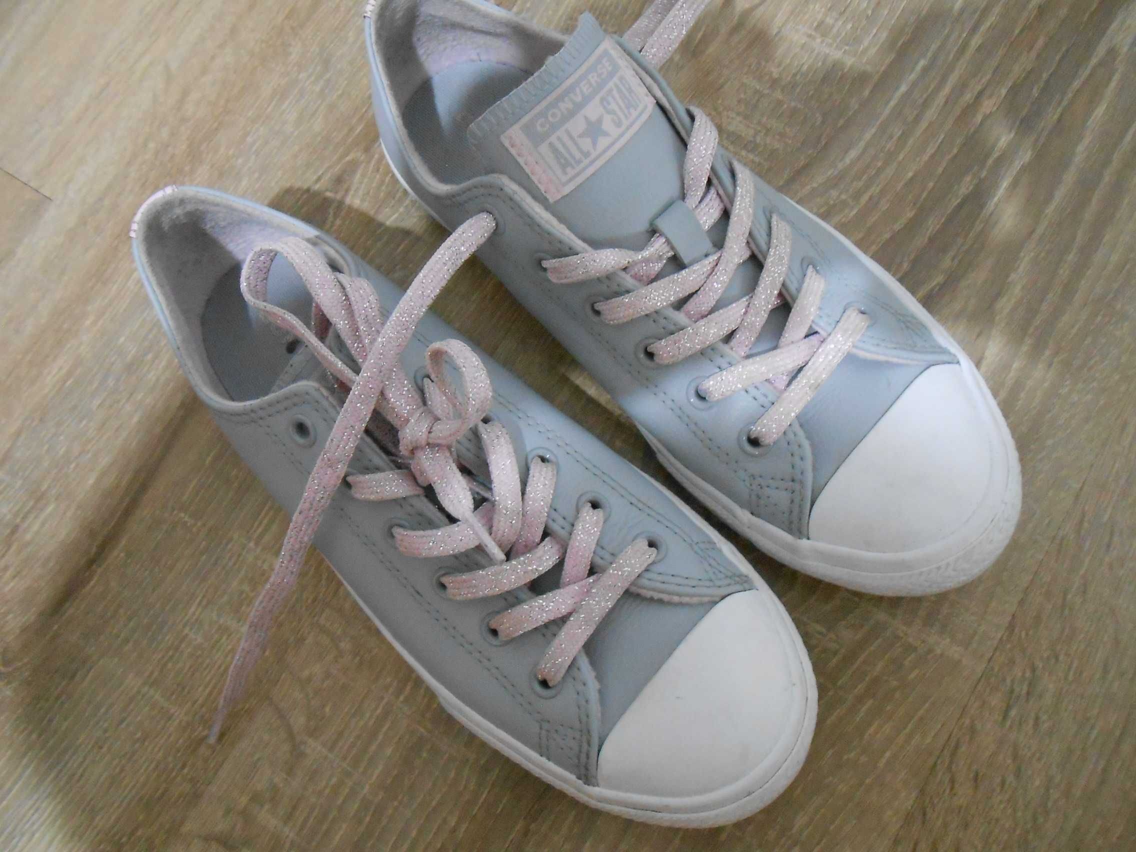 Teniși originali   Converse  ALL STAR, piele naturala,M 37