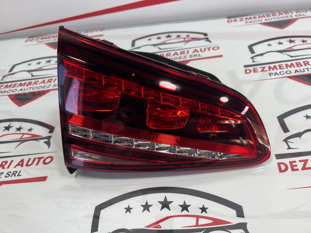Set Stanga Stop/Stopuri Aripa/Haion Full Led Vw Golf 7 Hatchback