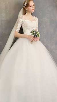Новое свадебное платье р42-44