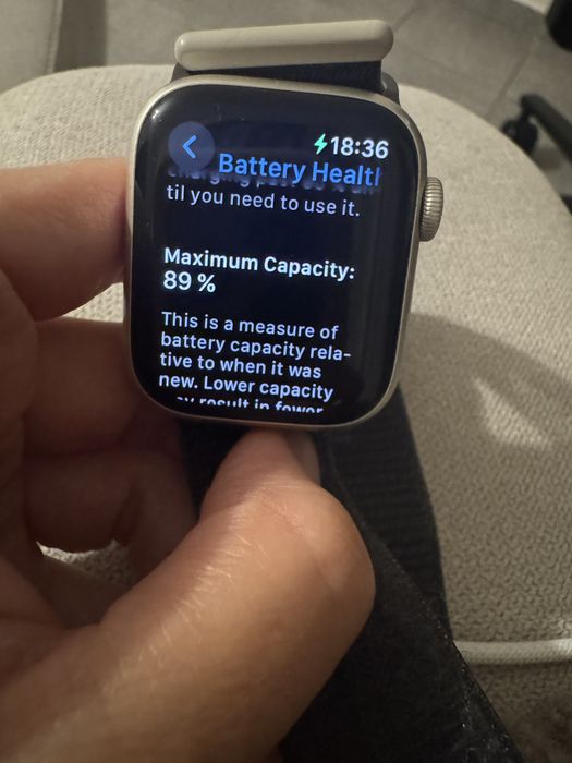 Часовник Apple watch series 9 GPS 41мм 89% maximum capacity