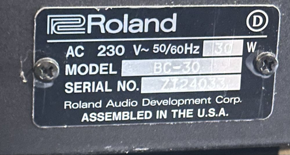Roland Blues Cube BC-30! Amplificator Combo pentru Chitară! USA!