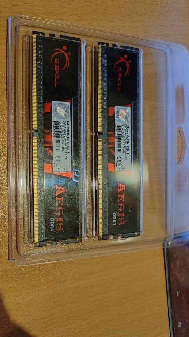 G.Skill Aegis 16GB (2x8) DDR4 3200MHz CL 16 XMP2 (F4-3200C16DGIS)