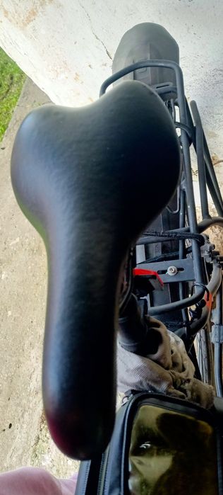 Bicicletă electrică cu 2 baterii