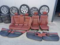 Interior scaune piele maro cu incalzire recaro sport bmw x1 e84