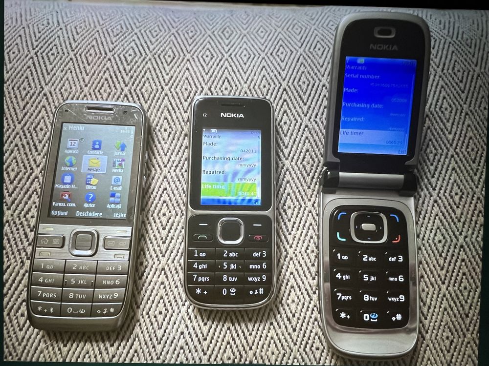 Nokia,E52, ,nokia 6131,Nokia C2