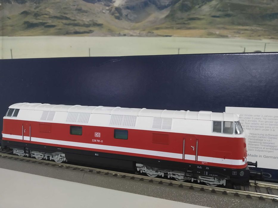 Gutzold locomotiva diesel BR 228 DBAG,HO, trenulete electrice