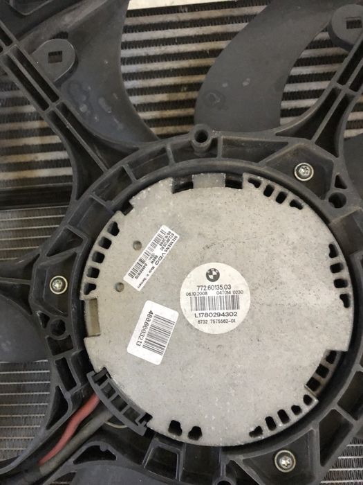 Радиатори/ перка БМВ Ф01, 730д (radiatori BMW F01, 730D)