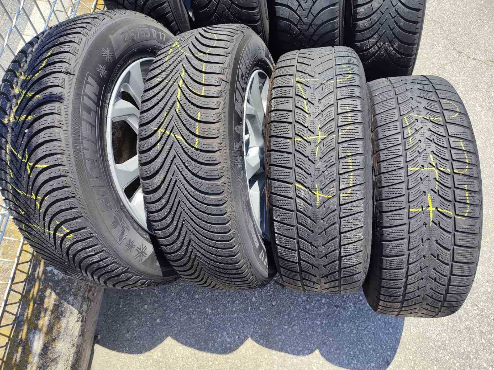 277 - 4бр. Алуминиеви джанти 17'' 5x108 с гуми 215/65R17 Opel