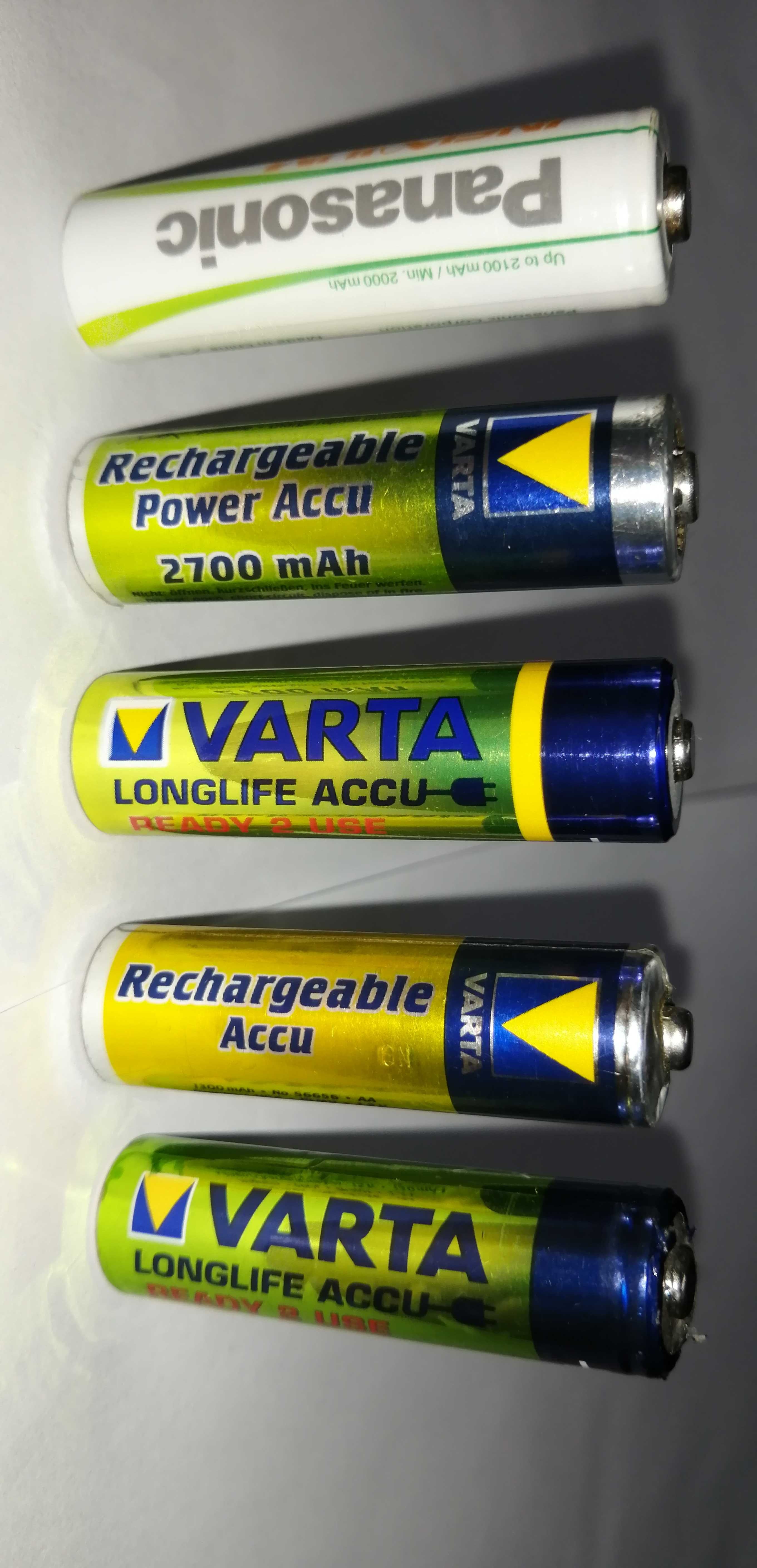 baterii acumulatori AA VARTA & PANASONIC