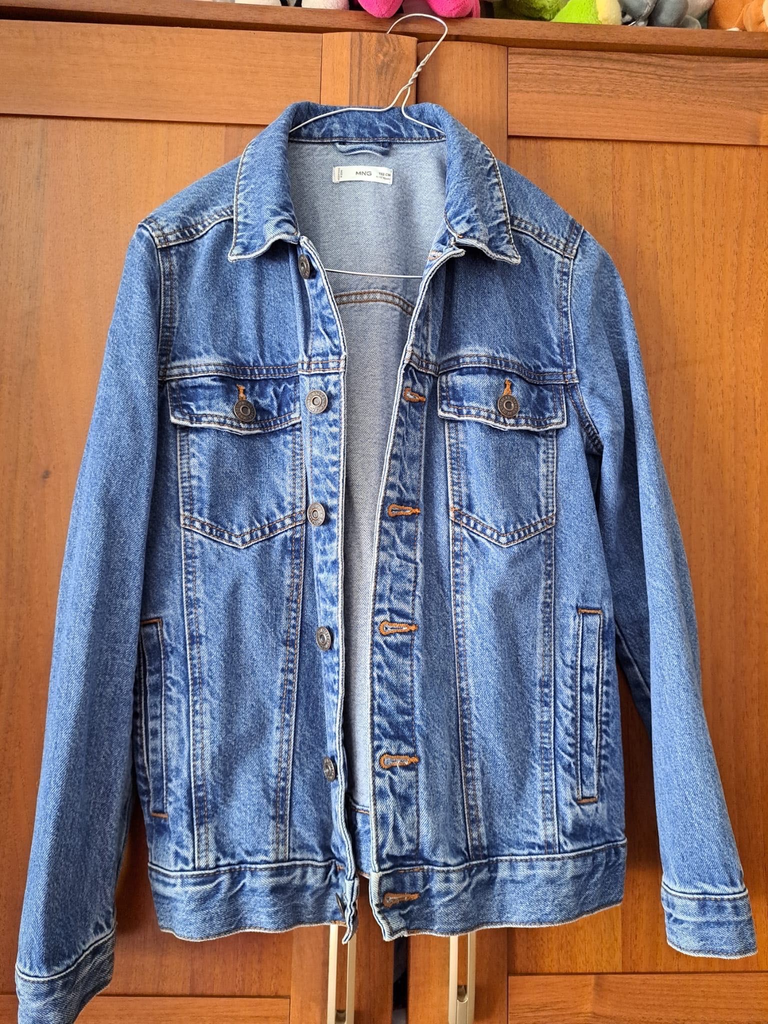 Jacheta denim / baieti 11-12 ani Mango