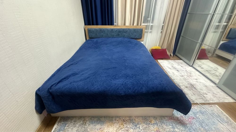 Кровать с матрасом, доставка бесплатно по городу Алматы