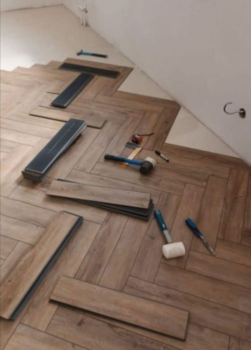 Укладка ламината/наливной пол