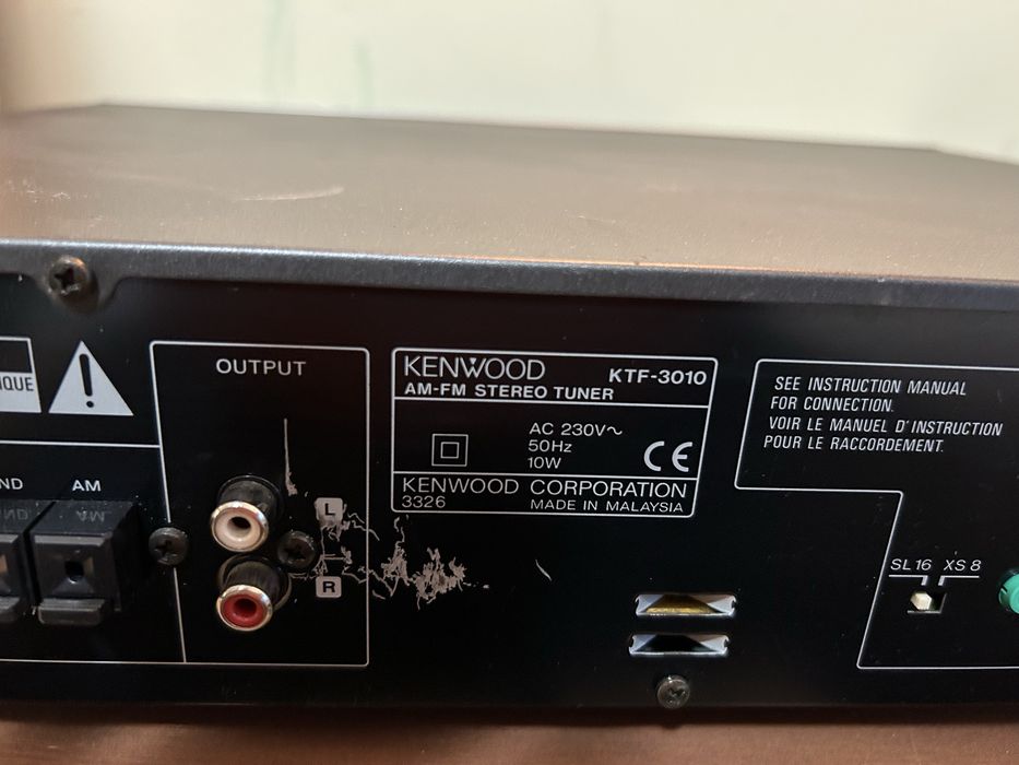 Vand tuner / tunner Kenwood