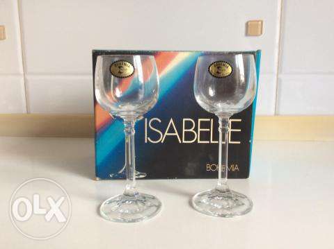 Набор из 6 рюмок для ликера "Bohemia".