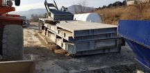 Postament galvanizat pentru malaxor
