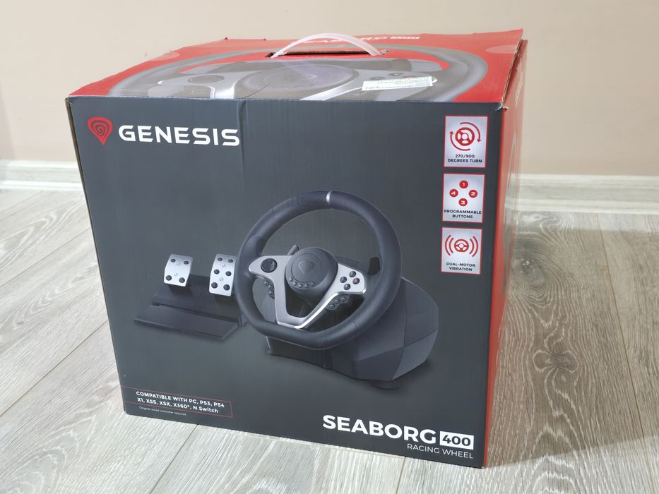 Геймърски волан с педали