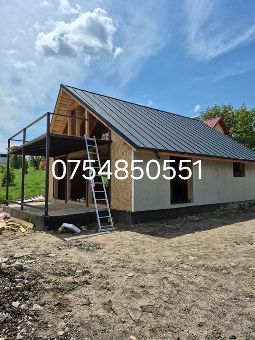 Vand cabane din lemn de vacanta sau de locuit