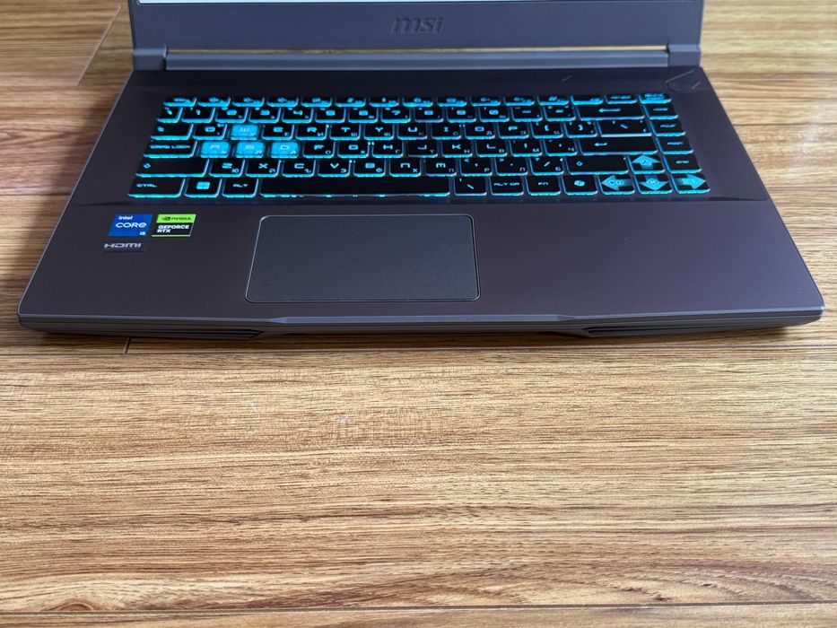 144Hz MSI Thin`Core i5-12450H/RTX 4050/16GB RAM/512GB SSD//Бат 100%