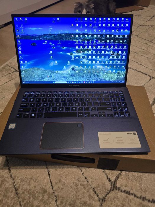 Asus vivobook x512f, I3-8145U\12GB\250Gb\Amprenta, in cutie-impecabil