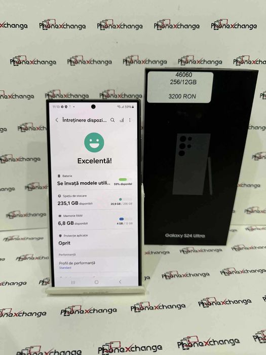 Samsung S24 Ultra 256/12GB Black Ca NOU