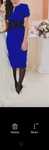 Rochie albastra regal marime S