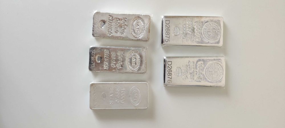 1 килограм сребърно кюлче - Инвестиционно Сребро NADIR IAR 1KG