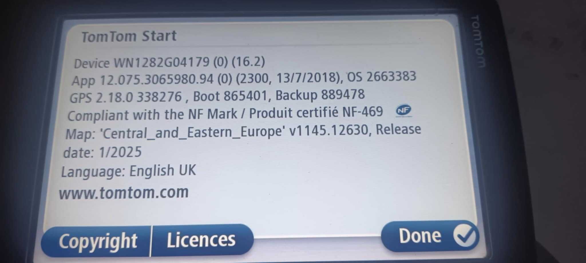 TomTom Start 60,display 6 inch, harta 2025 Europa Centrala si de Est