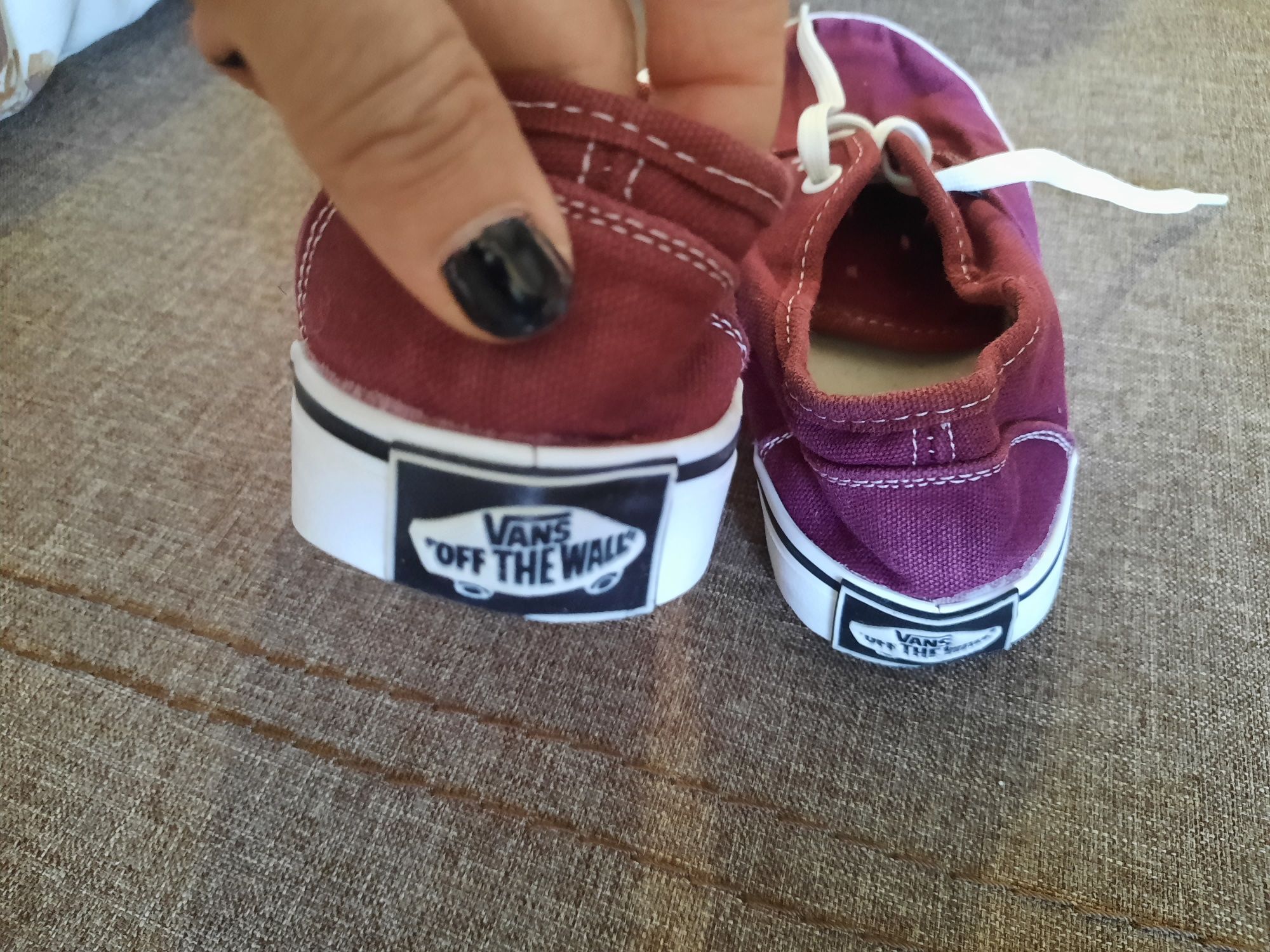 Детски платнени гуменки  Vans