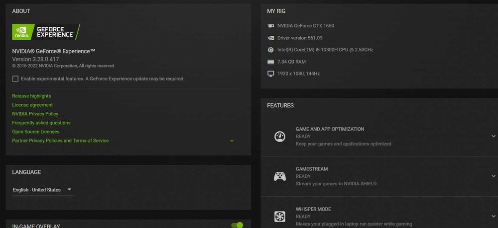 Laptop gaming Asus TUF F15