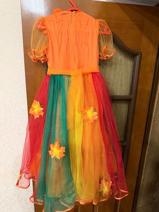 Платье «Осень» для утренников и других выступлений.