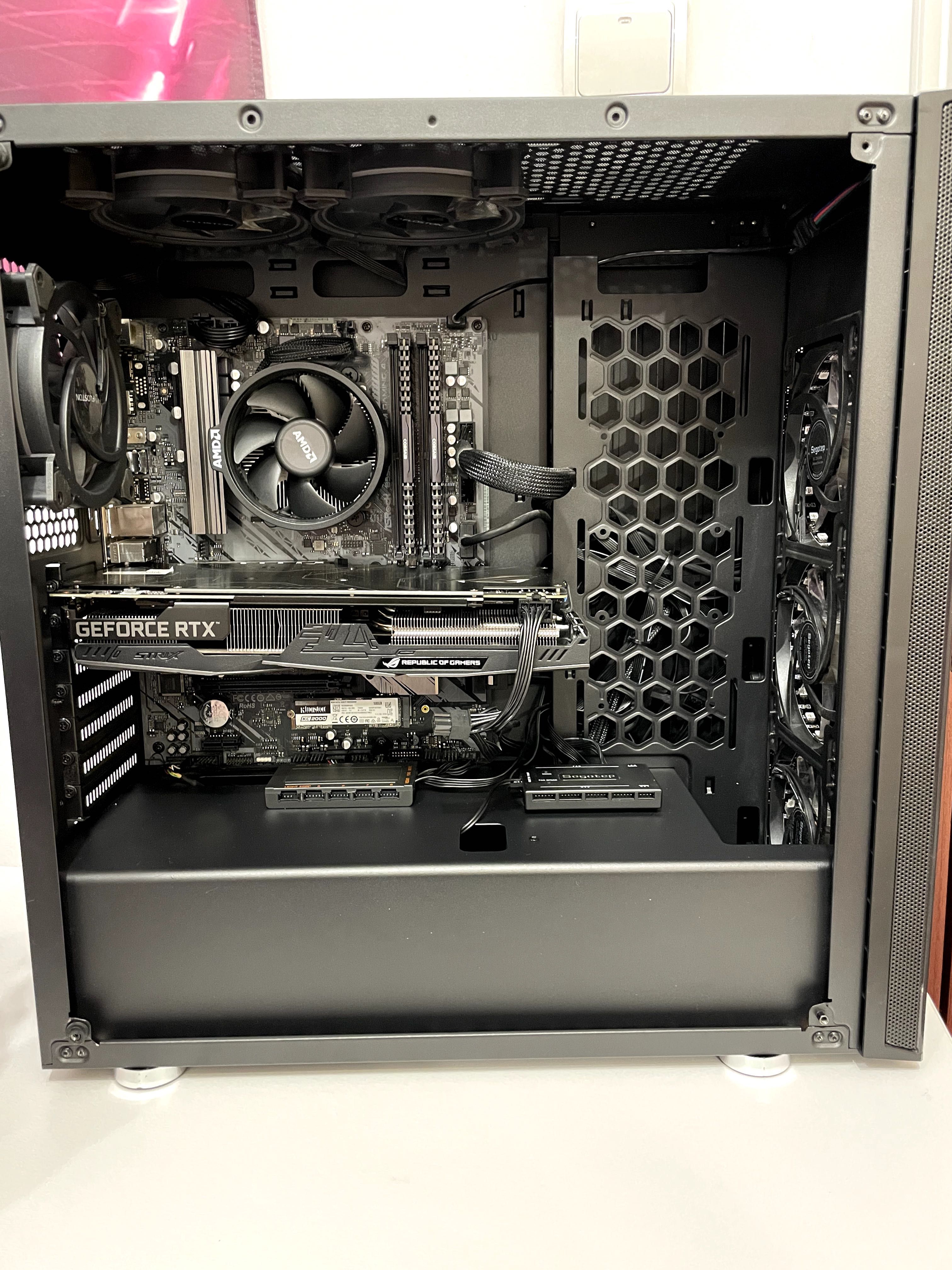 PC Gaming Ryzen 5 5600X + RTX 2060 - 16GB RAM, SSD 750 GB +HDD 2TB