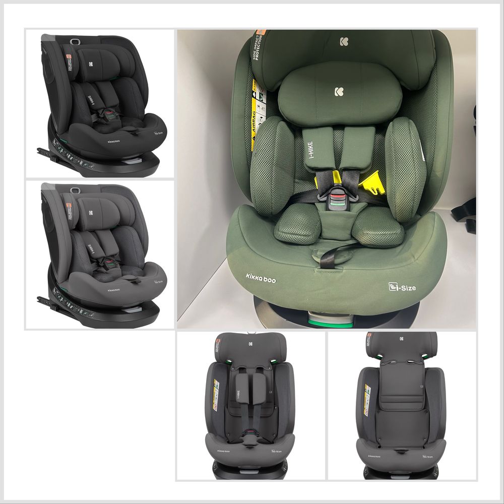 НОВО! Столчета за колаi -Hike 2025 i-size 40-140см 360”краштест