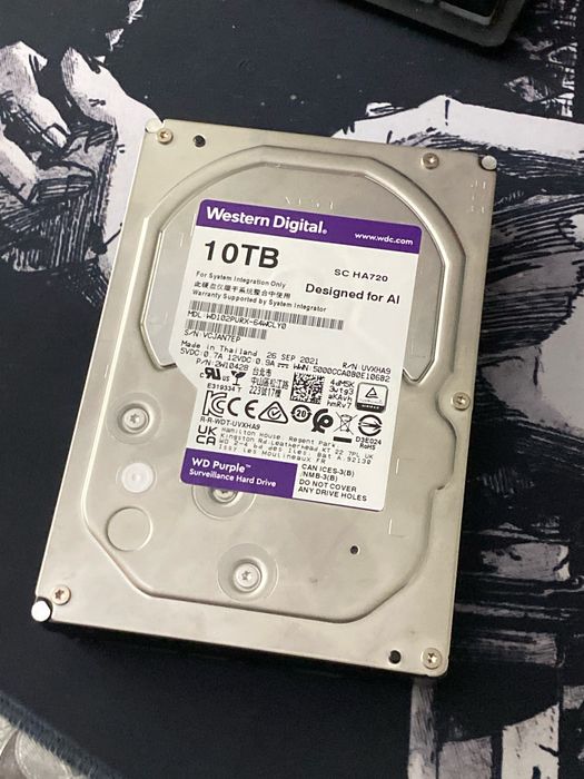 Жёсткий диск 10 терабайт (HDD)