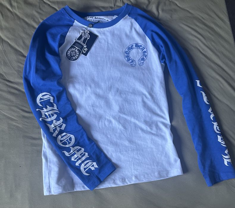 Chrome hearts longsleeve(блуза) blue