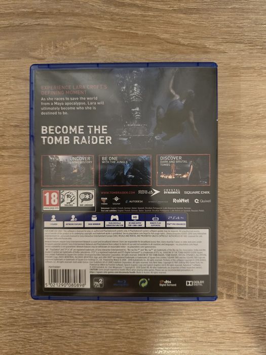 Shadow of the Tomb Raider PS4