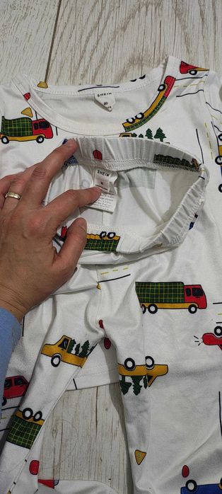 Seturi baietel bebe nr80 (pantaloni, bluza,body cu maneca scurta)