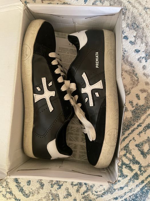 Premiata кеды черные