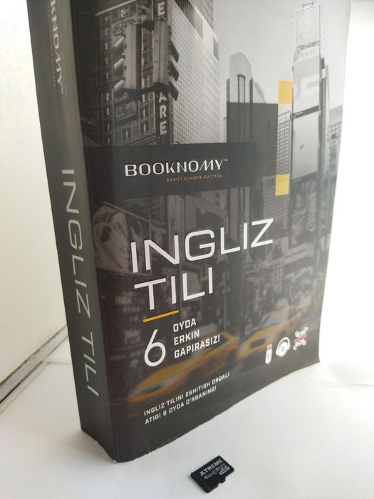 Booknomy kitobi, juda sifatli audio fleshka