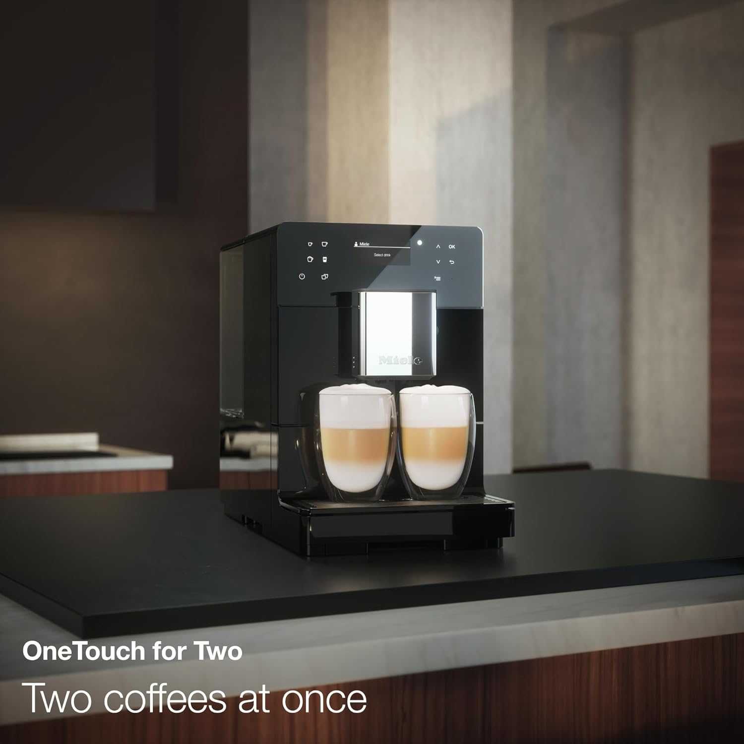 Автоматична кафемашина Miele CM5 OneTouch for Two, AromaticSystem
