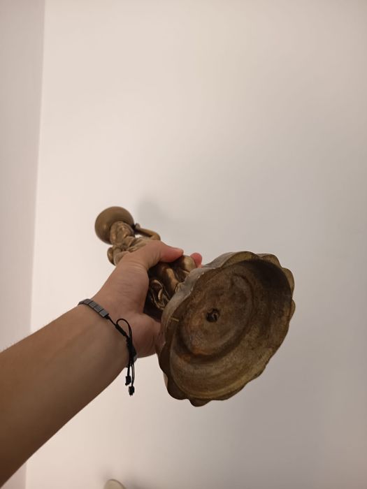 Statueta Veche Masiva Bronz/Alama Nud