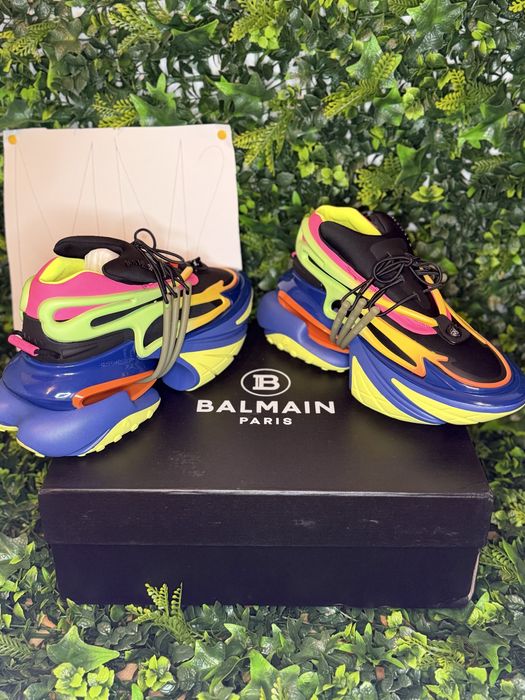 Adidasi/Sneakers Balmain Unicorn multicolour