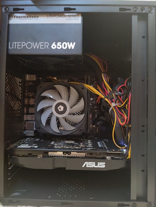 ПК, i5-9600K, 16GB RAM, RX580 8GB.