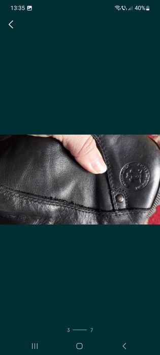 Cizme negre piele dama 37