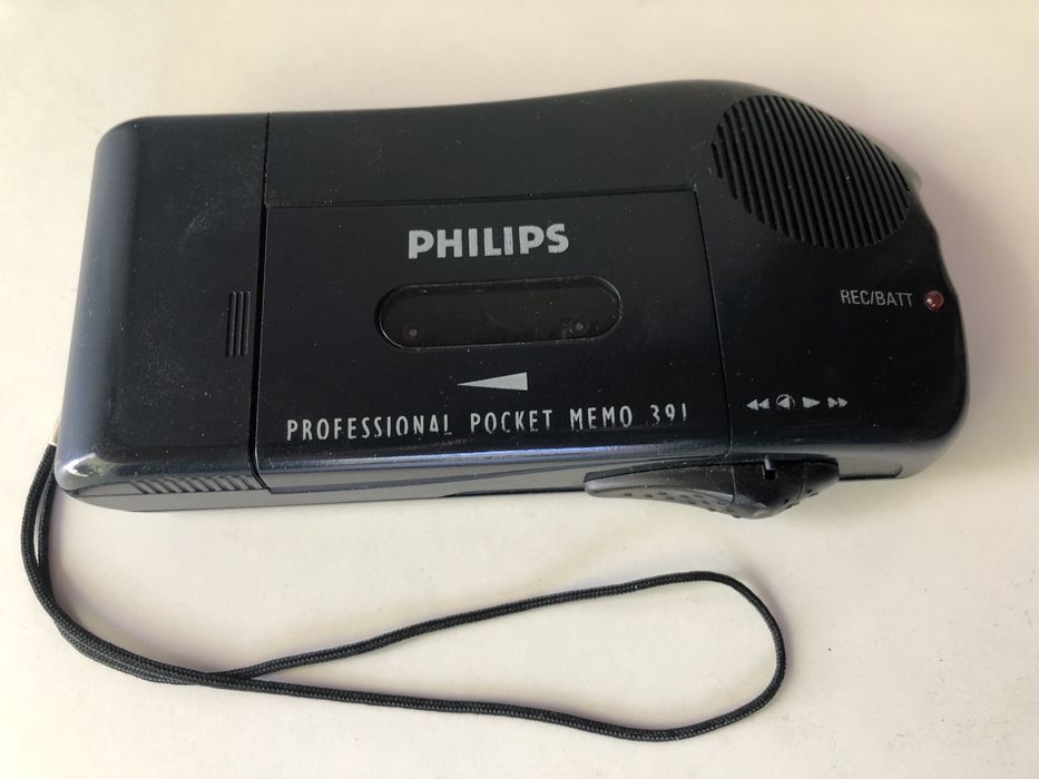 PHILIPS Reportofon minicaseta Professional Pocket Memo 391