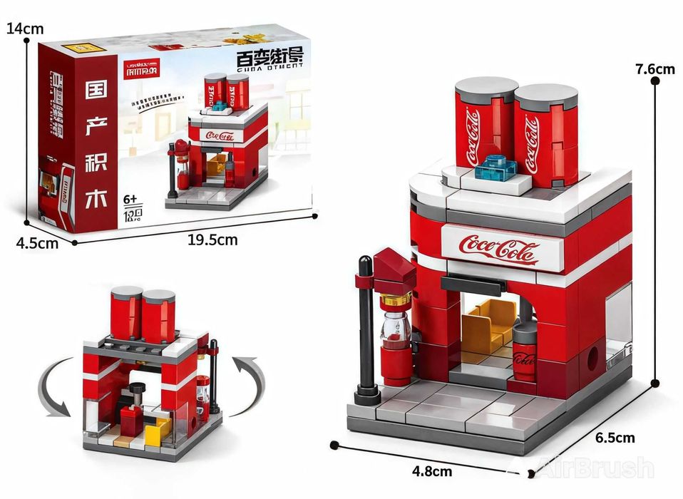 Lego Brothers: Собирай и играй в ресторан! KFC, MCDONALDS,PEPSI.