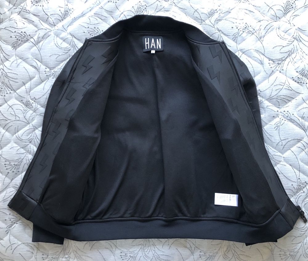 Han Kjøbenhavn Neoprene Bomber Jacket ОРИГИНАЛ бруталния бомбър /р.M