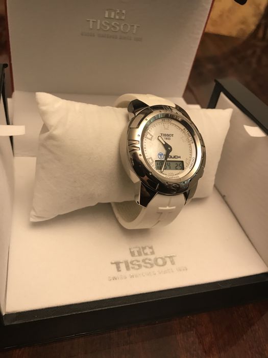 часыы Tissot T-touch с бриллиантами Danica Patrick limited edition 197