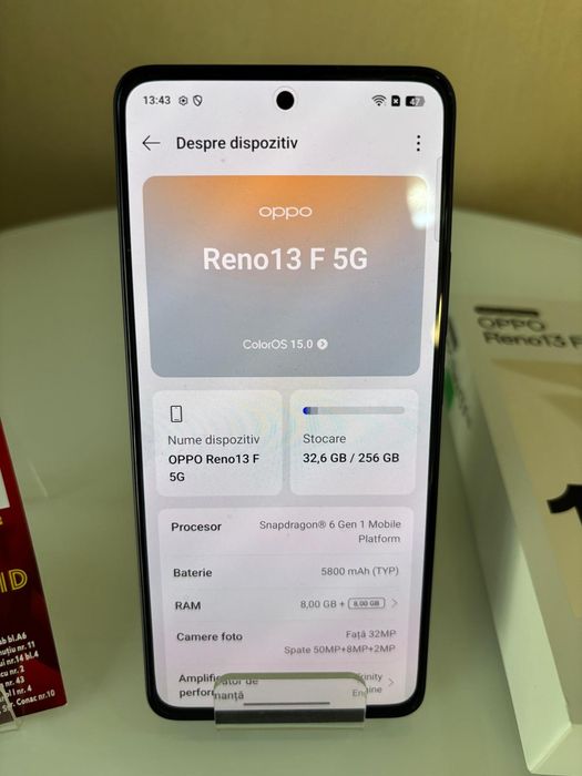 Oppo Reno 13F 256gb Amanet BKG