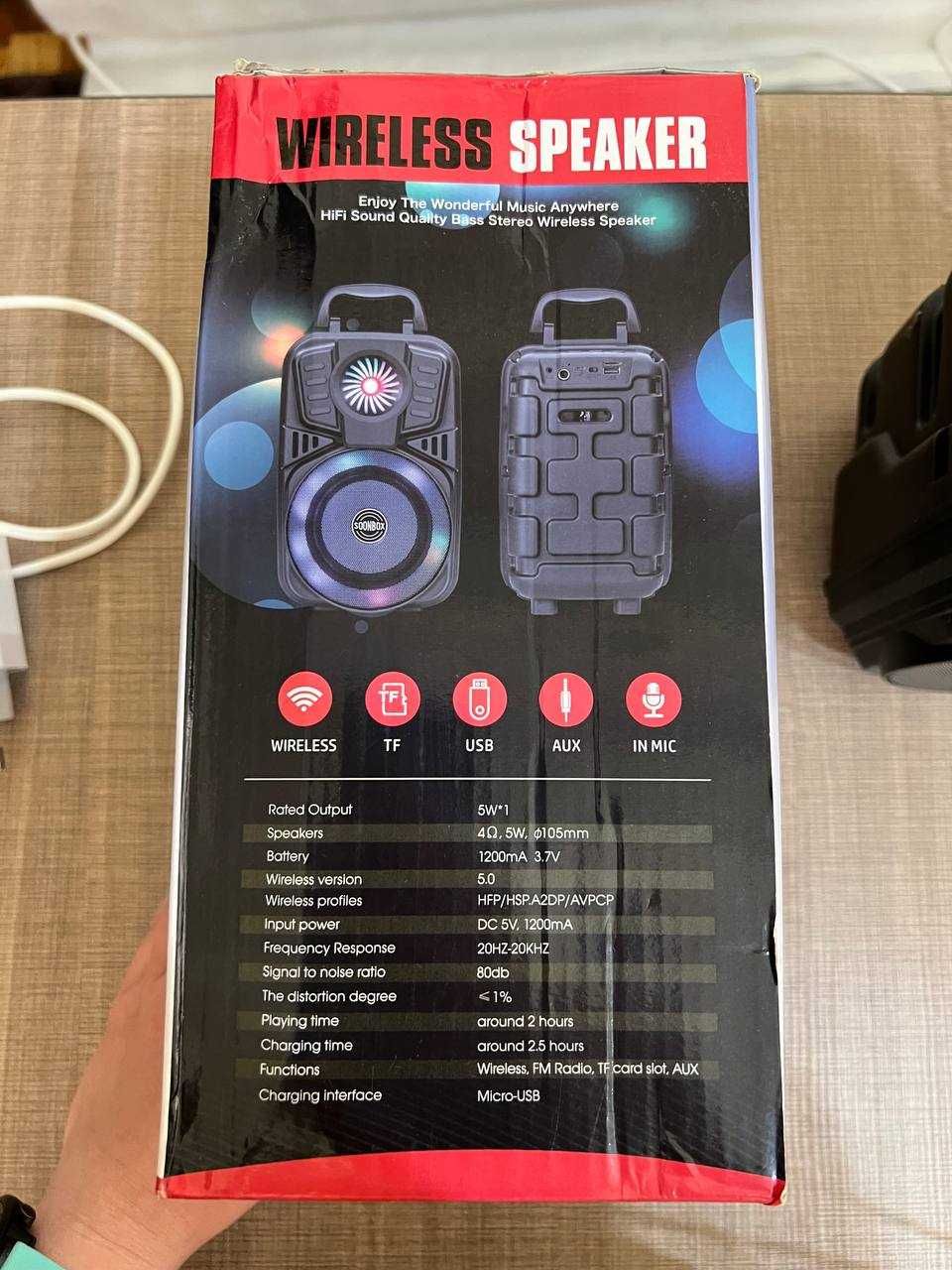 Колонка Bluetooth