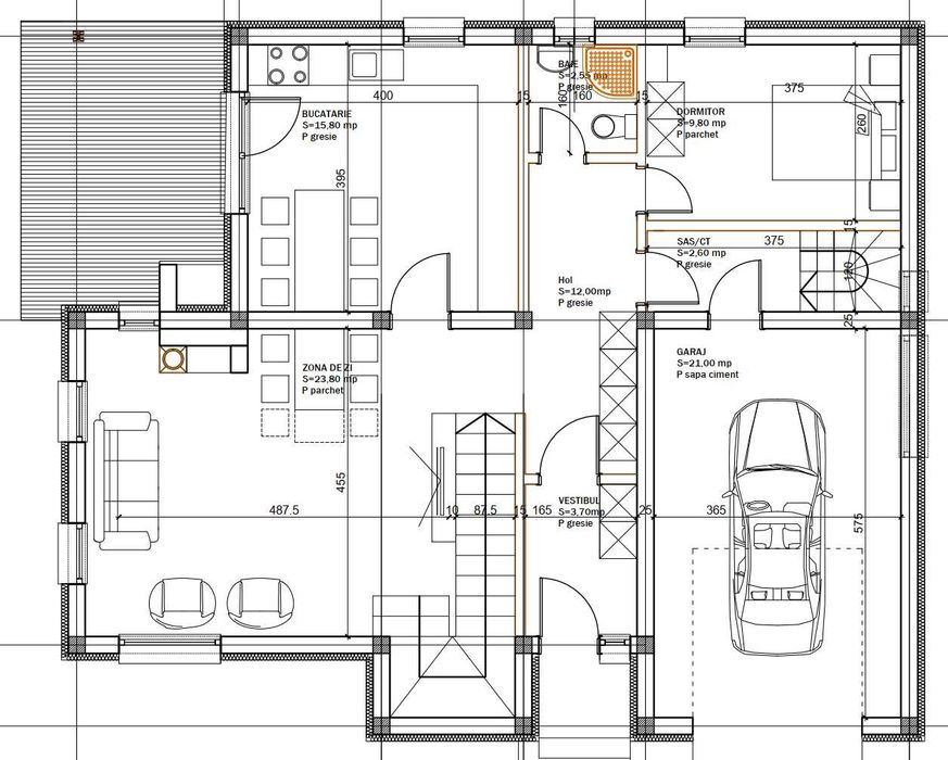 Casă individuală cu 5 camere, garaj și teren de 650 mp – Vorovesti